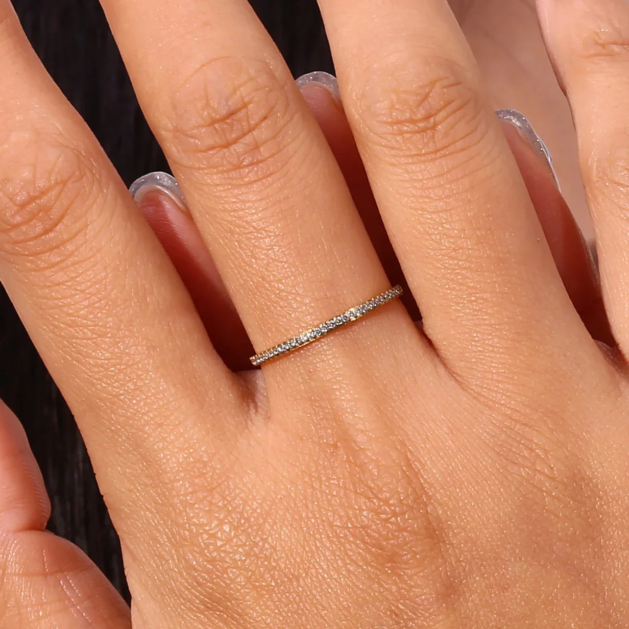 [Royal Vicky]Zarra Paved Gold Ring