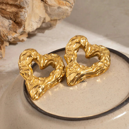 [Royal Vicky]Helene Heart Earrings