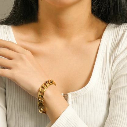 [Royal Vicky]Kayle Gold Chain Bracelet