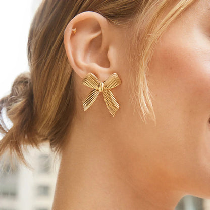 [Royal Vicky]Caroline Gold Earrings
