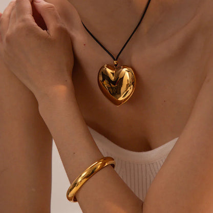 [Royal Vicky]Ophelia Gold Heart Necklace