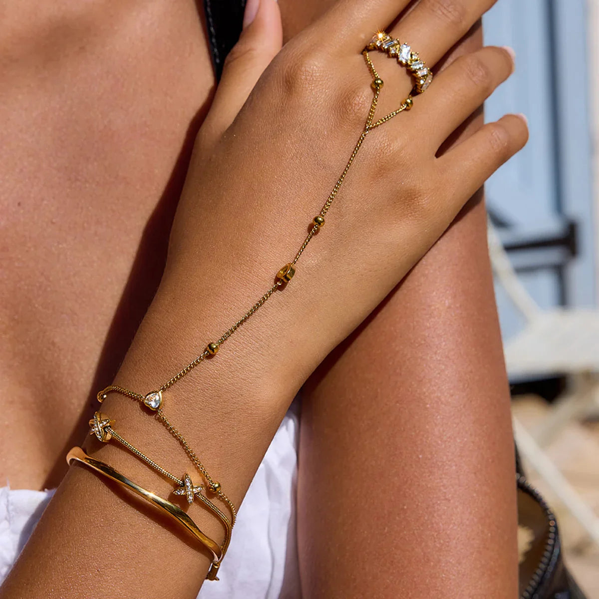 [Royal Vicky]Haisley Gold Bangle