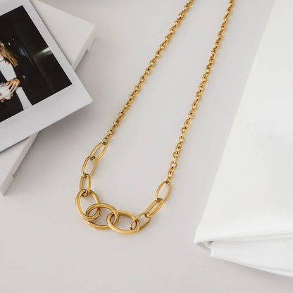 [Royal Vicky]Renelle Gold Chain Necklace