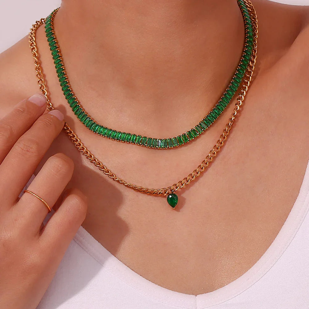 [Royal Vicky]Zora Diamond Necklace