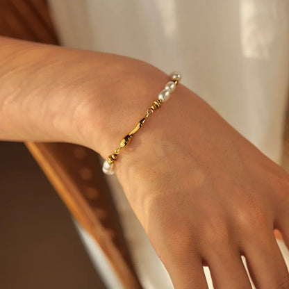 [Royal Vicky]Dominique Freshwater Pearl Bracelet