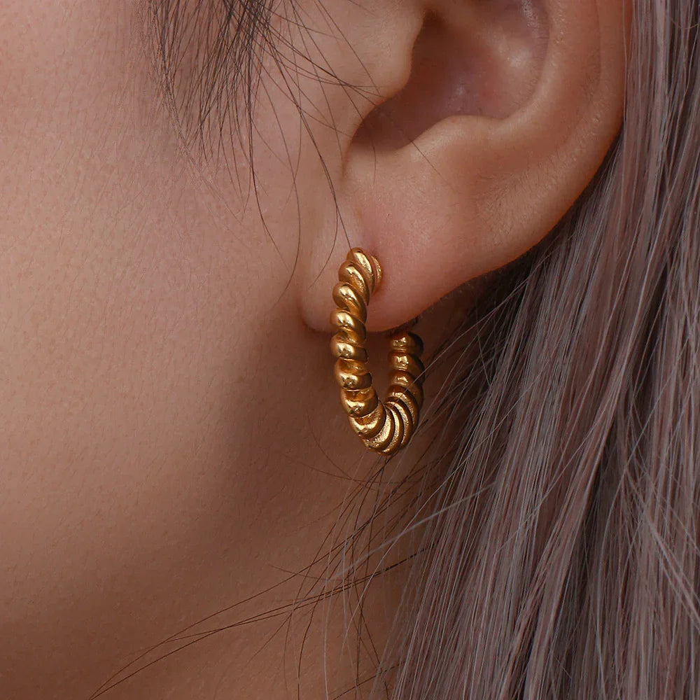 [Royal Vicky]Brynlee Twisted Earrings