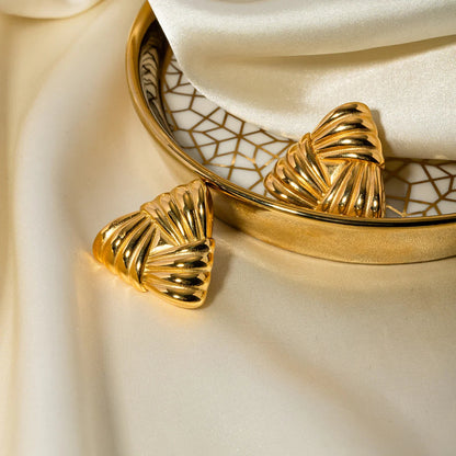 [Royal Vicky]Brigitte Gold Earrings