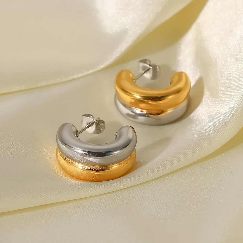 [Royal Vicky]Henrietta Gold Earrings