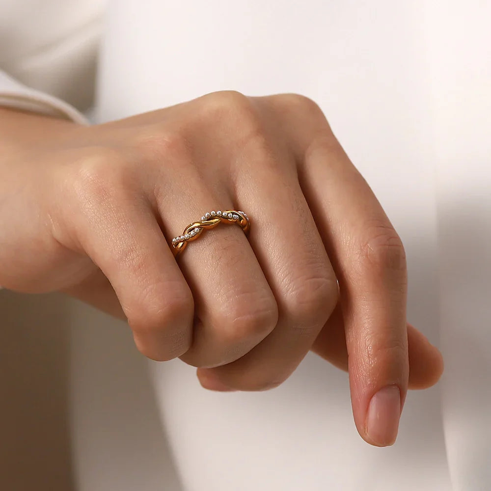 [Royal Vicky]Vivienne Freshwater Pearl Ring