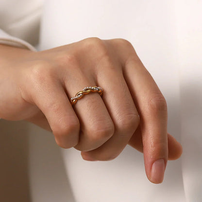[Royal Vicky]Vivienne Freshwater Pearl Ring