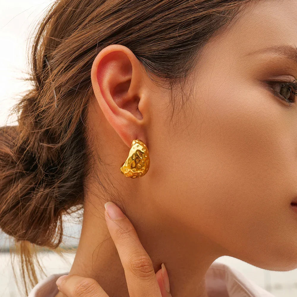 [Royal Vicky]Eira Gold Earrings