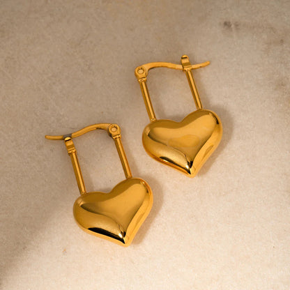[Royal Vicky]Jessamine Heart Earrings
