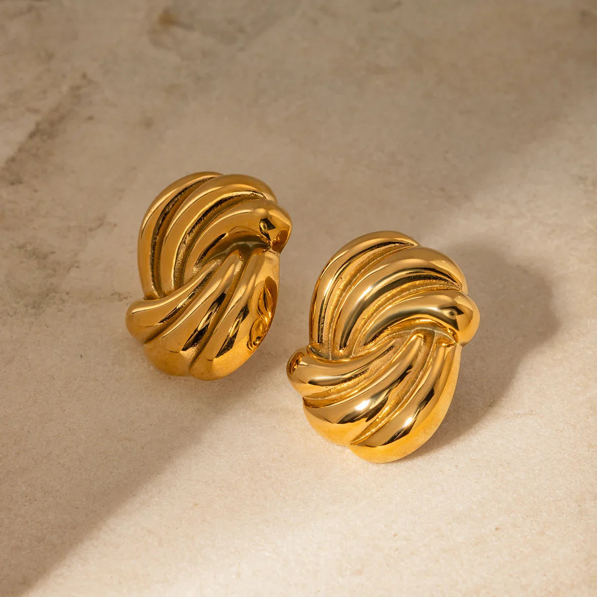 [Royal Vicky]Floriana Gold Earrings