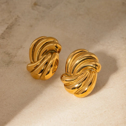 [Royal Vicky]Floriana Gold Earrings