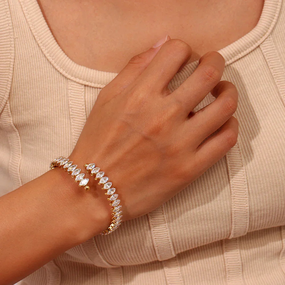 [Royal&Vicky]Genevieve Diamond Bracelet