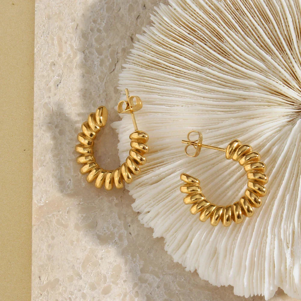 [Royal Vicky]Brynlee Twisted Earrings