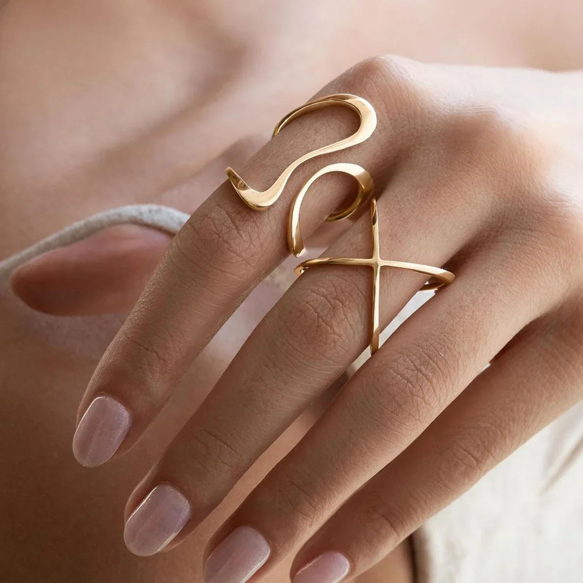 [Royal Vicky]Mosaic Gold Ring