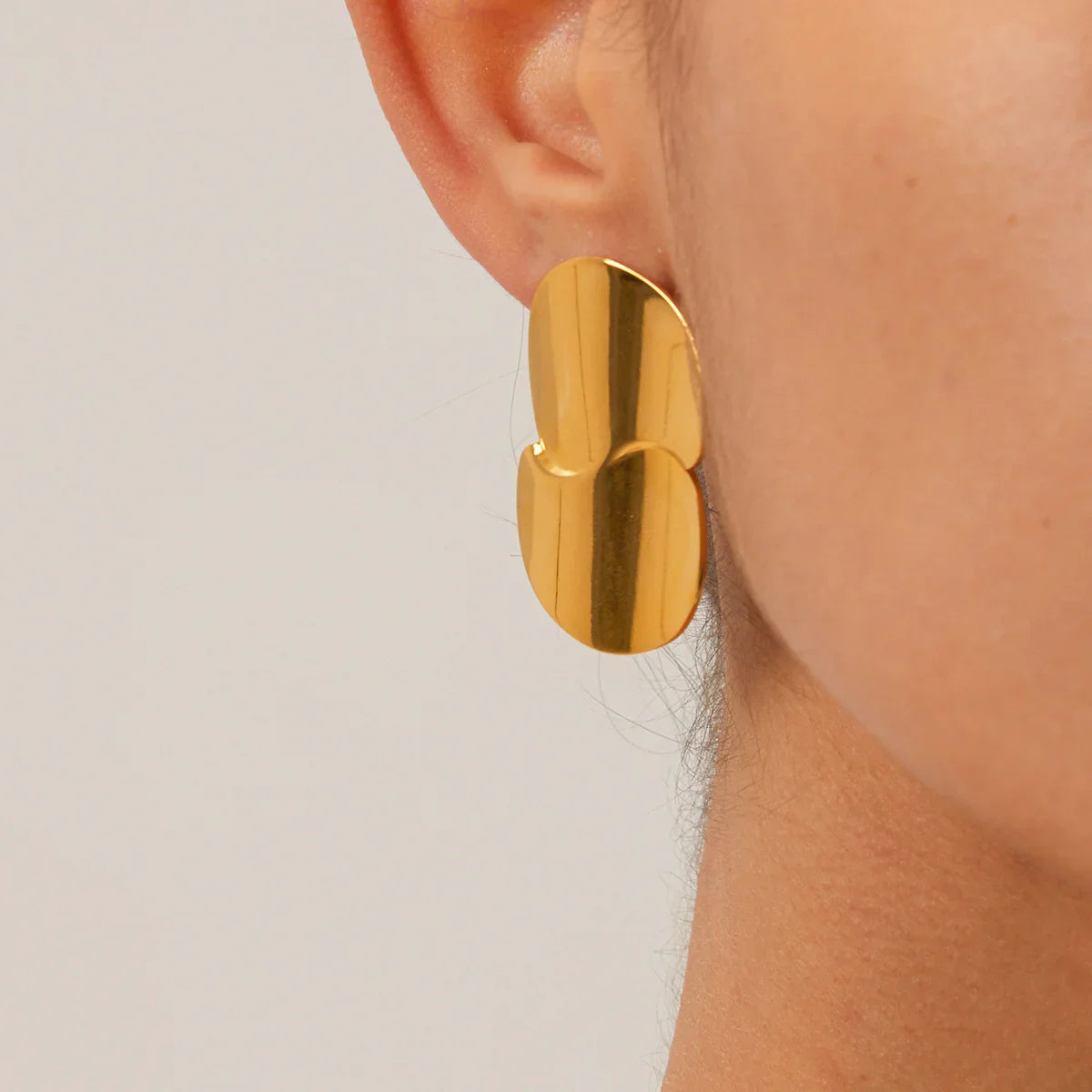 [Royal Vicky]Mireille Gold Earrings