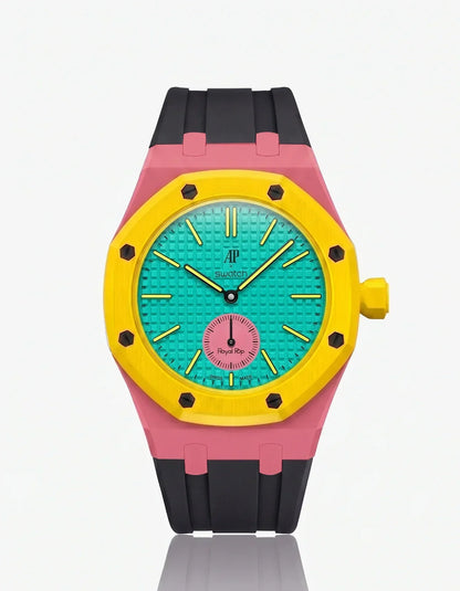 Silicone Strap & Case Royal Pop Otg Roz(Customize  Colors)