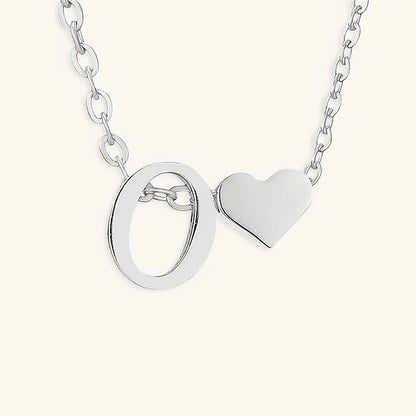 [Royal Vicky]Ria Initial Letter Gold Necklace