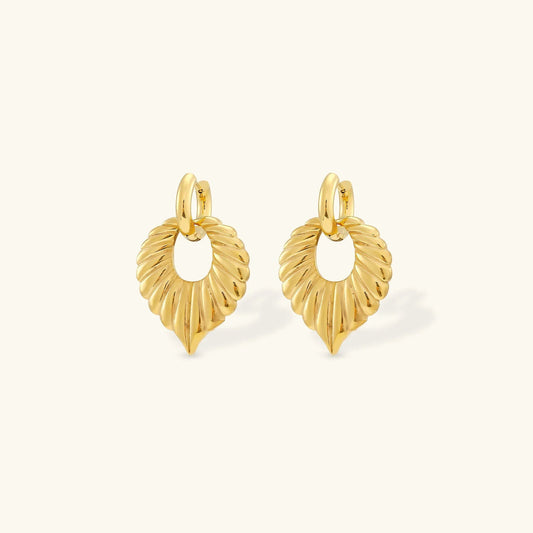 [Royal Vicky]Penelope Leaf Earrings