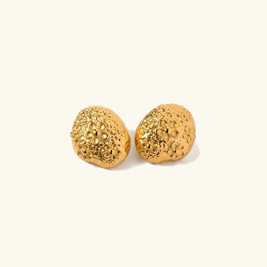 [Royal Vicky]Carina Gold Earrings