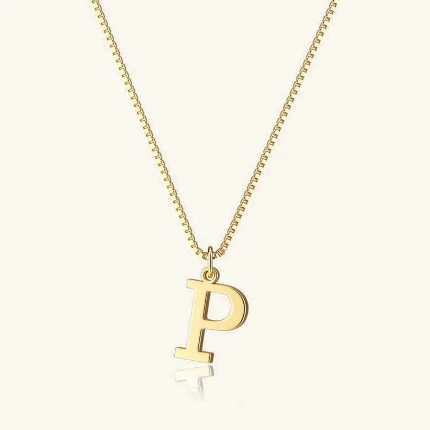 [Royal Vicky]Therese Letter Initial Gold Necklace