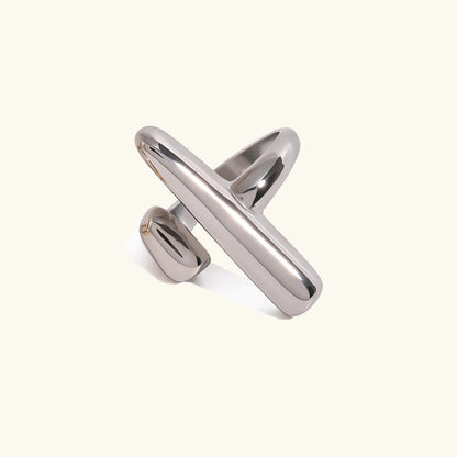[Royal Vicky]Seraphina Contemporary Gold Ring