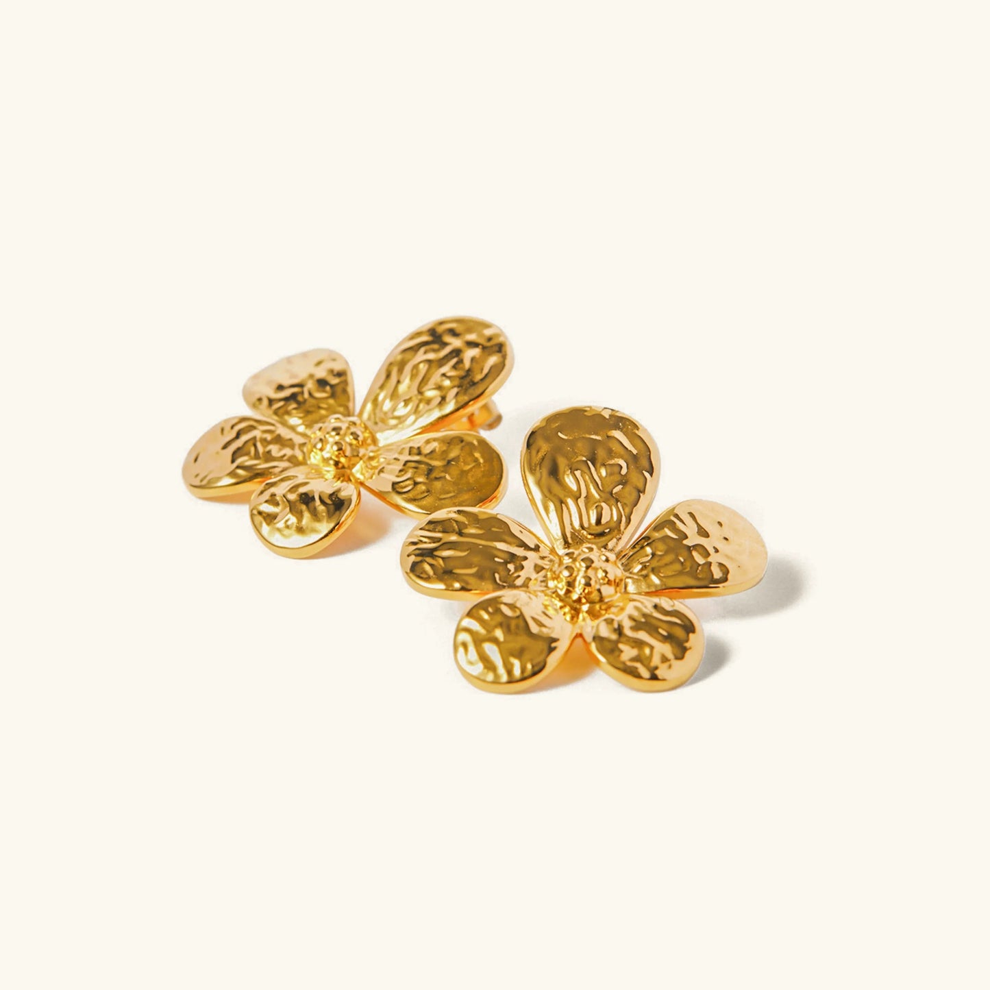 [Royal Vicky]Daisy Gold Earrings