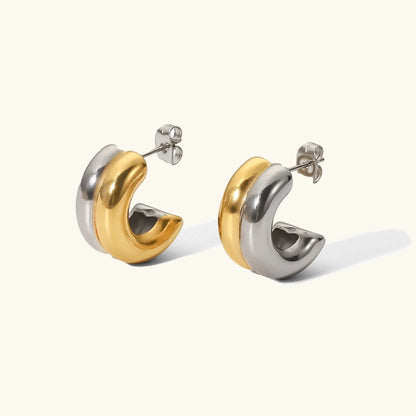[Royal Vicky]Henrietta Gold Earrings