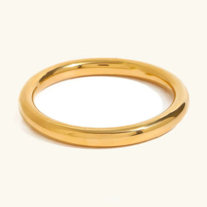 [Royal Vicky]Lina Smooth Gold Bangle
