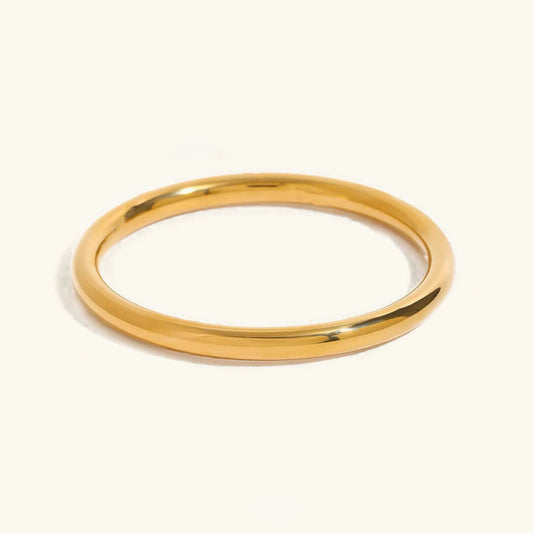 [Royal Vicky]Lina Smooth Gold Bangle