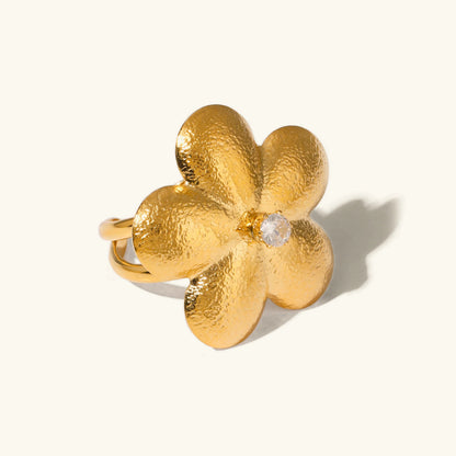 [Royal Vicky]Flora Gold Petal Ring