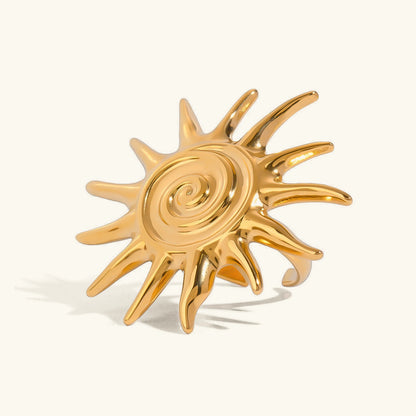 [Royal Vicky]Solstice Golden Sun Ring