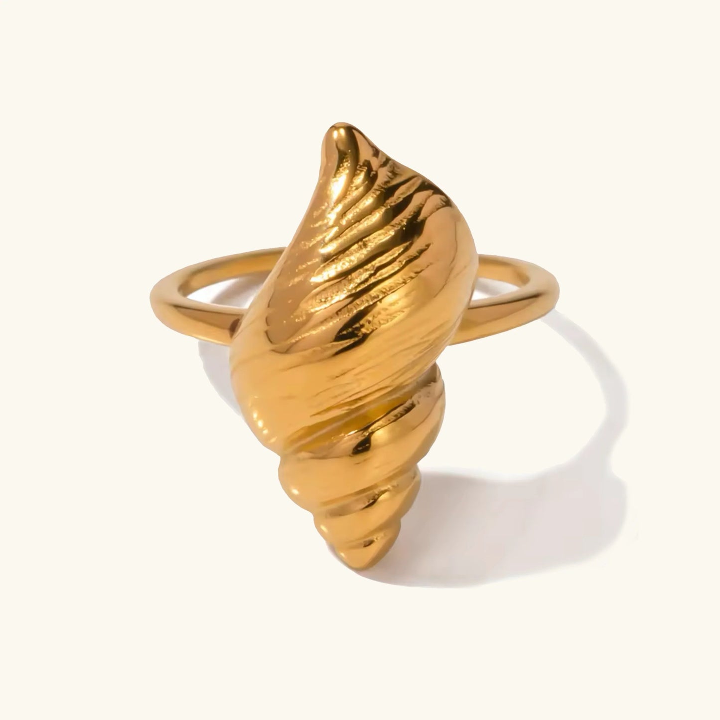 [Royal Vicky]Ohana Sea Conch Gold Ring
