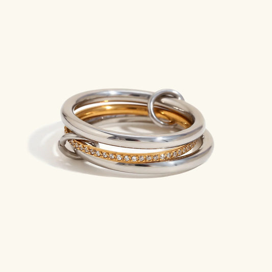 [Royal Vicky]Belinda Diamond Ring Stack