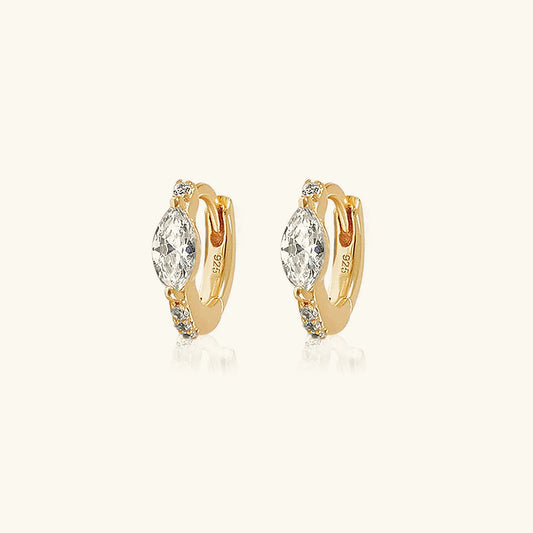 [Royal Vicky]Mariah Mini Diamond Hoops