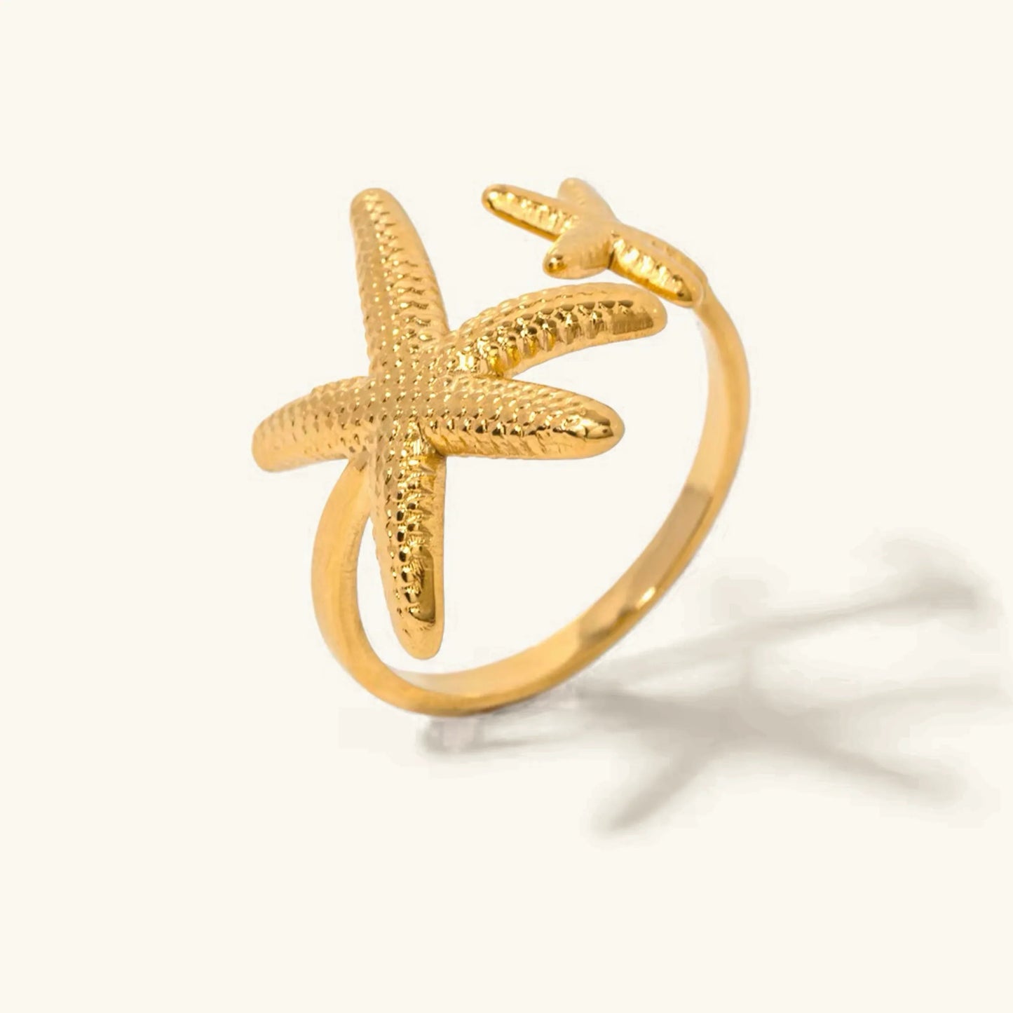 [Royal Vicky]Seastar Gold Starfish Ring