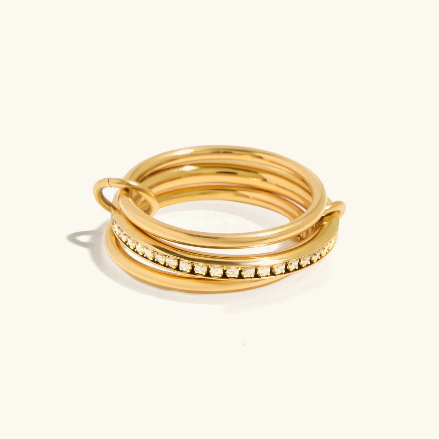 [Royal Vicky]Divine Diamond Ring Stack