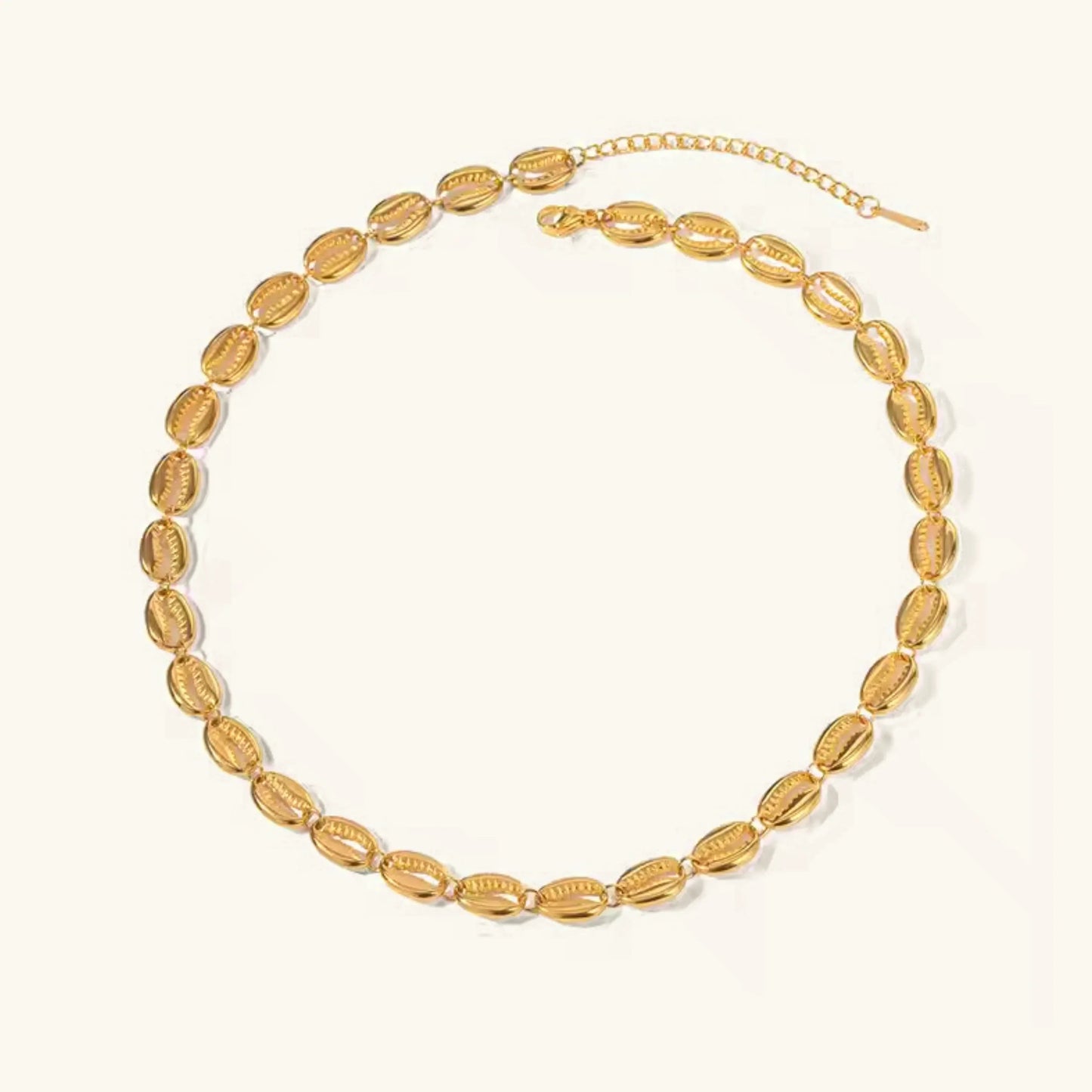 [Royal Vicky]Pacifica Gold Seashell Necklace