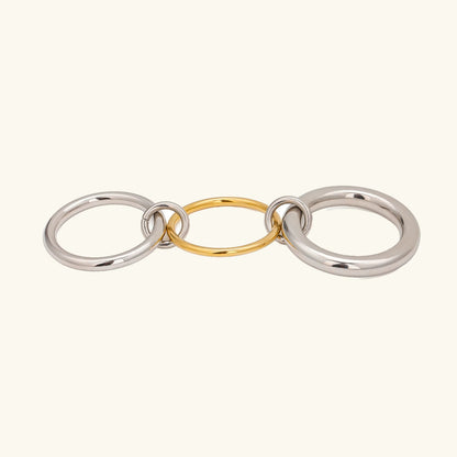 [Royal Vicky]Canaria Stacked Ring