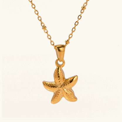 [Royal Vicky]Emmie Gold Starfish Pendant