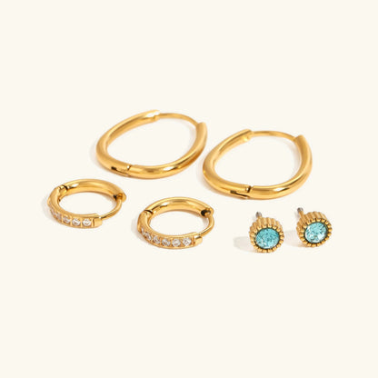 [Royal Vicky]Kylie Diamond Earring Bundle