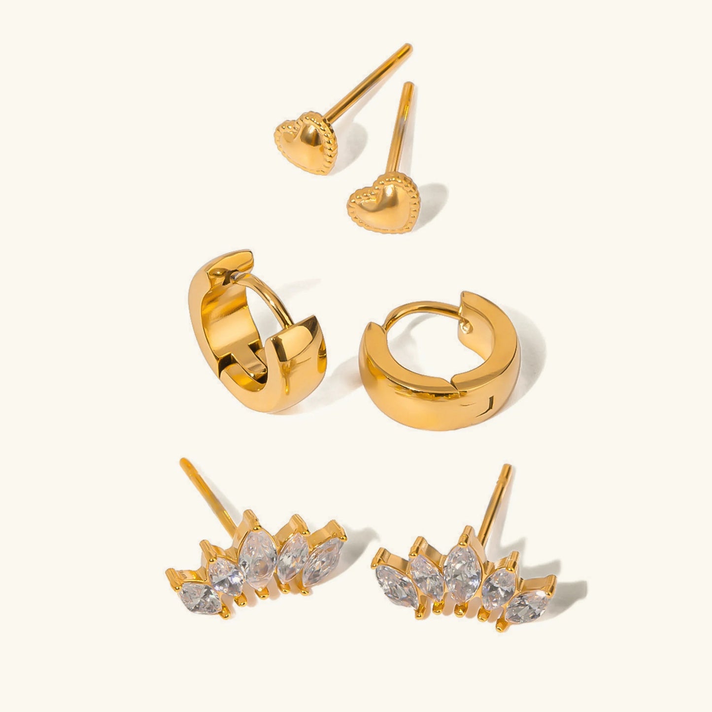 [Royal Vicky]Lyanna Diamond Earring Bundle