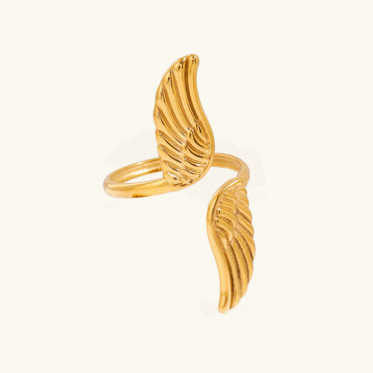 [Royal Vicky]Sparrow Gold Wing Ring