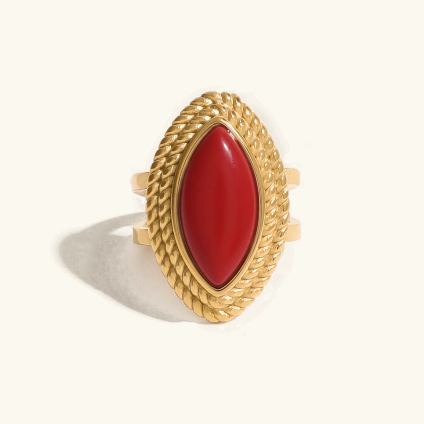 [Royal Vicky]Heidi Marquise Gold Ring