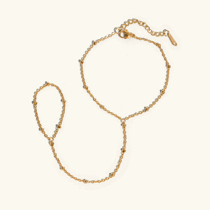 [Royal Vicky]Evelyne Gold Chain Bracelet