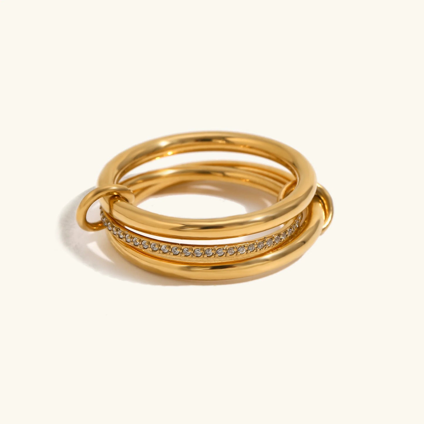 [Royal Vicky]Dara Diamond Ring Stack