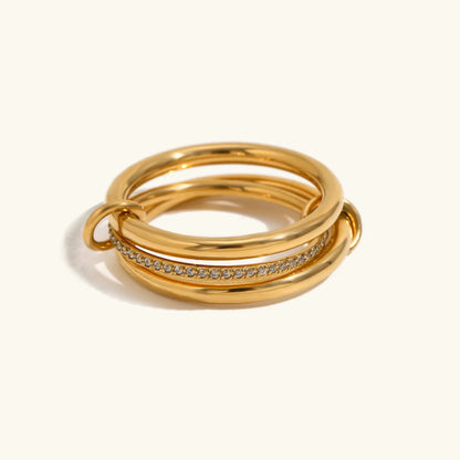 [Royal Vicky]Dara Diamond Ring Stack