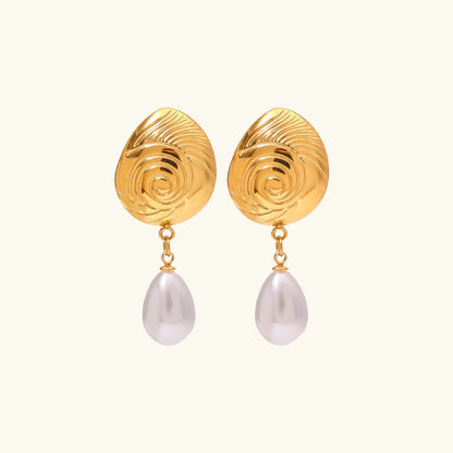 [Royal Vicky]Eleonora Freshwater Pearl Earrings